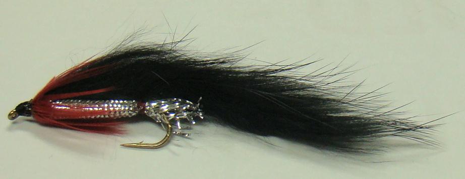 C/A FLIES  ZONKER BLACK #6 (12)