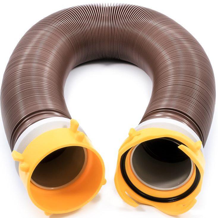 CAMCO REVOLUTION 10'SEWER HOSE EXTENSION PRE ATTACHED ROTATING FITTINGS