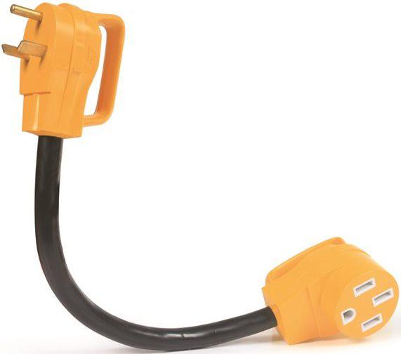 CAMCO 30AM/50AF POWER GRIP 18' DOGBONE 30AMP MALE TO 50AMP FEMALE END