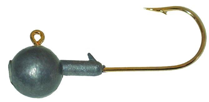 CLUR ROUND JIG HEADS 1/2 OZ (8)