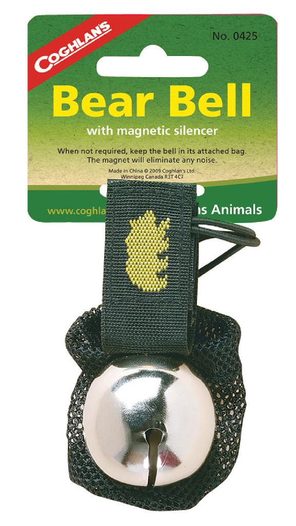COGHLAN'S BEAR BELL W/MAGNETIC SILENCER - COGHLAN'S