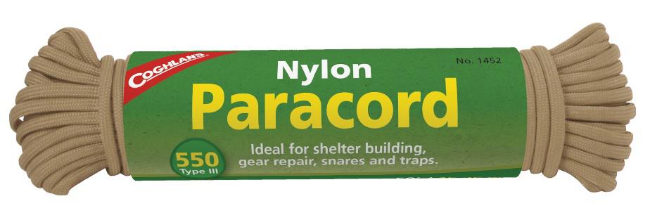 COGHLAN'S PARACORD 50' TAN