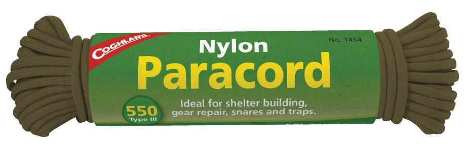 COGHLAN'S PARACORD 50' OLIVE DRAB