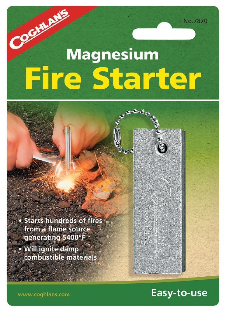 COGHLAN'S MAGNESIUM FIRE STARTER - COGHLAN'S