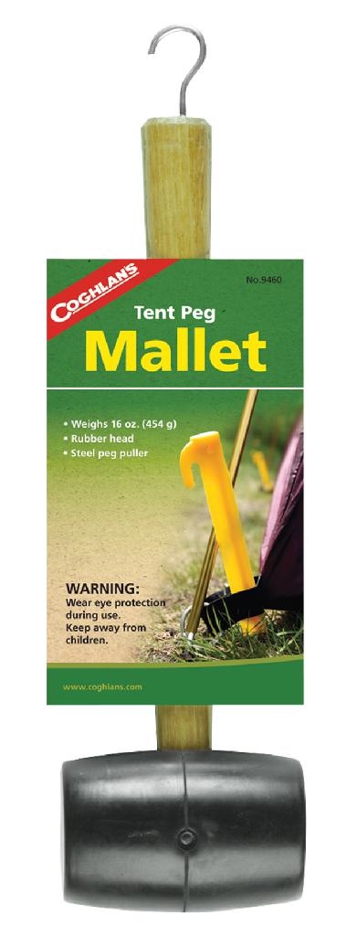 COGHLAN'S TENT PEG MALLET W/PEG PULLER