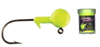 COMP POWDER PAINT 2oz  FL.GREEN/CHART