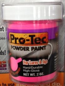COMP POWDER PAINT 2oz  FL.HOT PINK