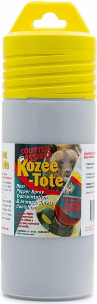 COUNTER ASSAULT KOZEE-TOTE BEAR SPRAY CANISTER
