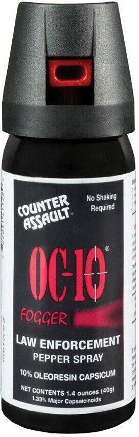 COUNTER ASSAULT OC-10 PERSONAL DEFENSE SPRAY FOGGER 1.4OZ