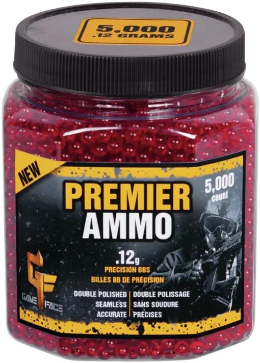 Crosman Premier Ammo Red Translucent 6mm 12g 5000ct