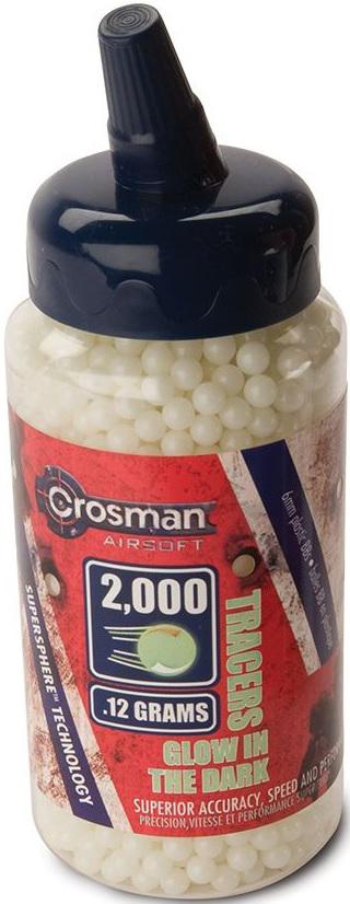 Crosman Tracer Glow Ammo 6mm 12grm 2000ct (Case of 4)