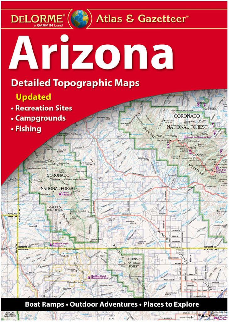 DELORME ATLAS & GAZETEER  ARIZONA