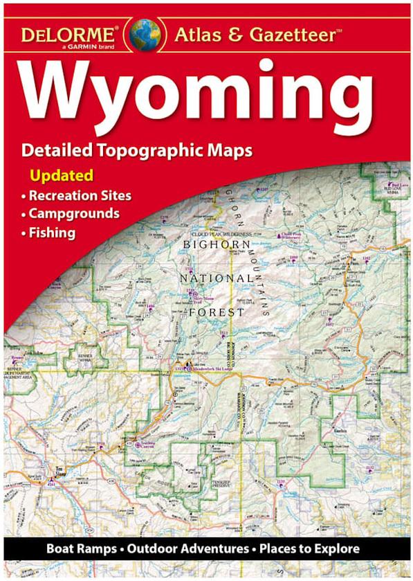 DELORME ATLAS & GAZETEER  WYOMING