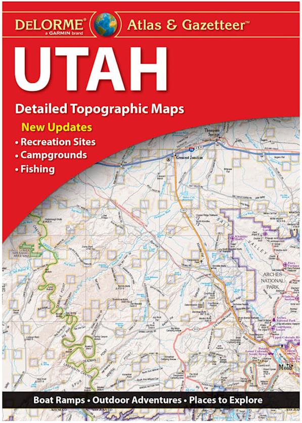 DELORME ATLAS & GAZETEER  UTAH