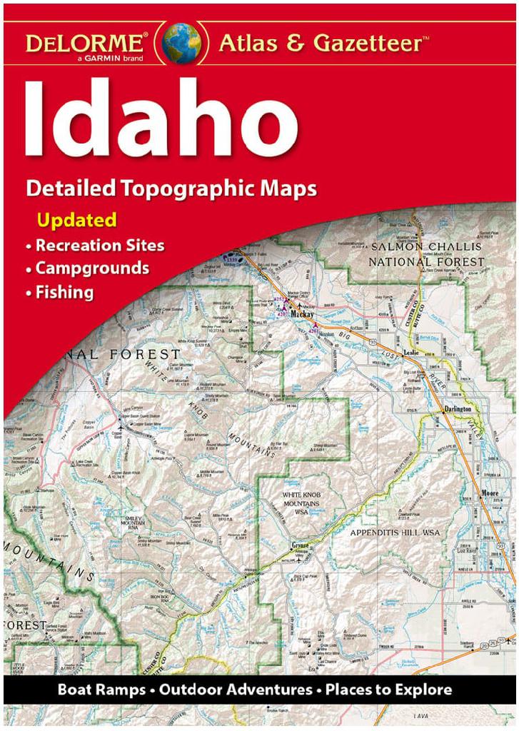 DELORME ATLAS & GAZETEER  IDAHO
