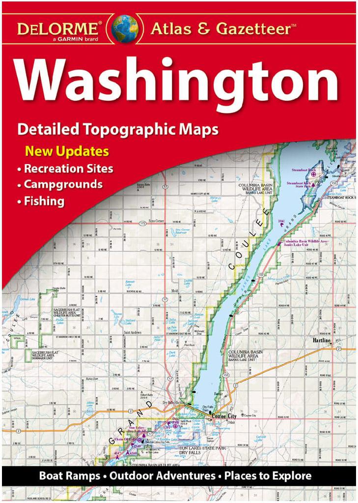 DELORME ATLAS & GAZETEER  WASHINGTON ST