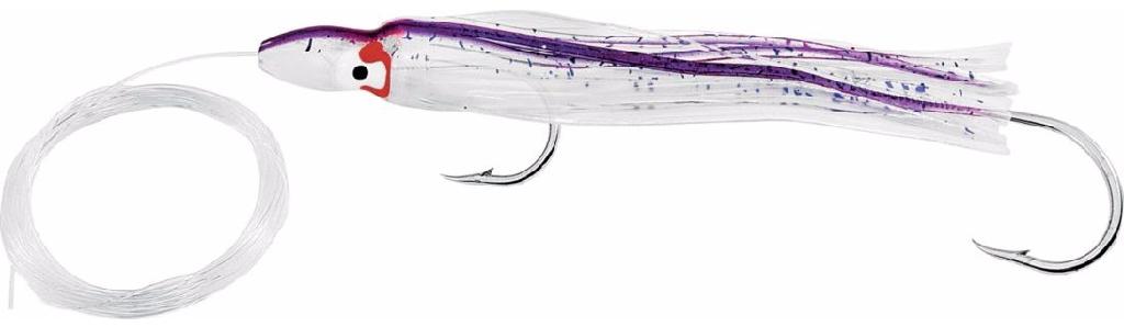 DELTA 4.5' SQUID RIGGED UV PUR SPAT BACK