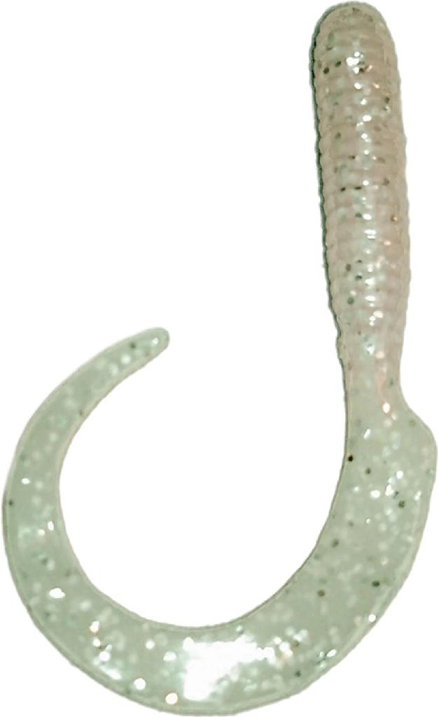 DELTA CURLY TAIL 6'(25PK) PURE GLOW