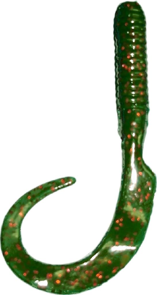 DELTA CURLY TAIL 6'(25PK) MOTOR OIL