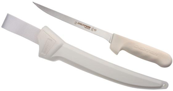 DEXTER 9' FLEXIBLE FILLET KNIFE W/SHEATH PRODUCT #S133-9WS1-CP