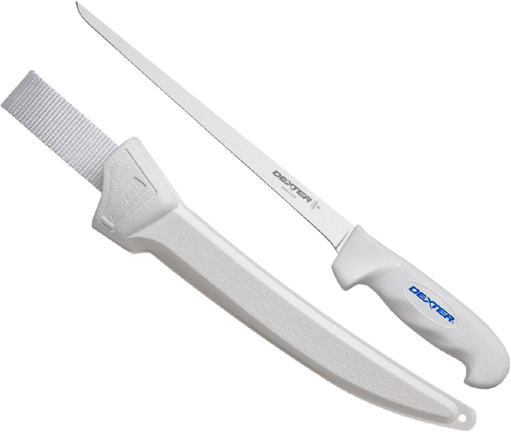 DEXTER 9' SOFGRIP FILLET KNIFE W/SHEATH PRODUCT #SG133-9WS1-PCP