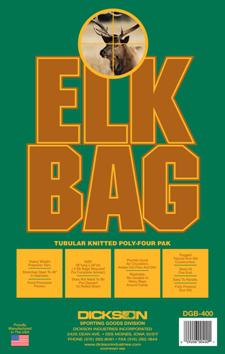 DICKSON DELUXE ELK BAGS 48' 4PK