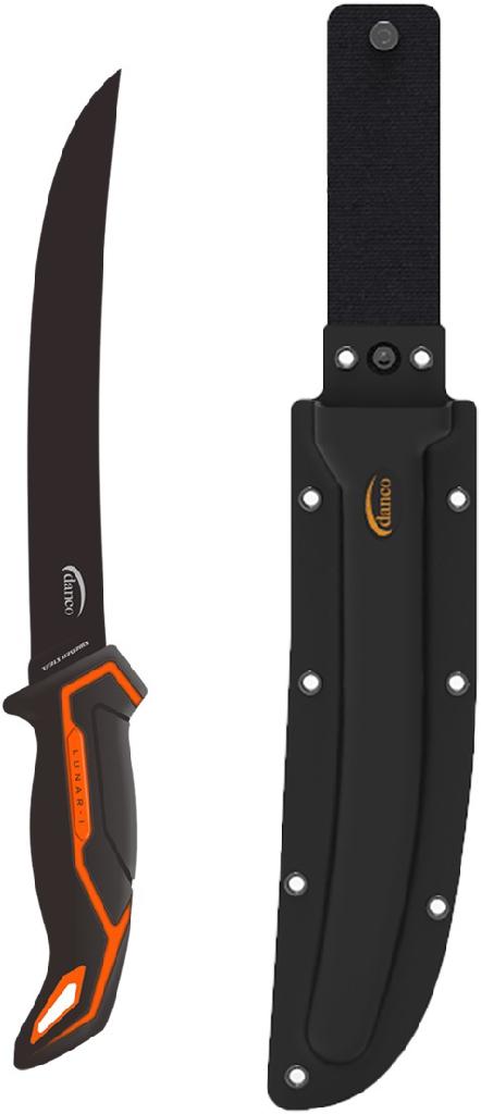 DANCO LUNAR-I 9' STOUT FLEX FILLET KNIFE W/BLADE TENSION SHEATH