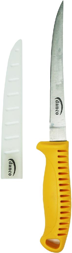 DANCO ECONOMY 6' STAINLESS FILLET KNIFE W/SHEATH