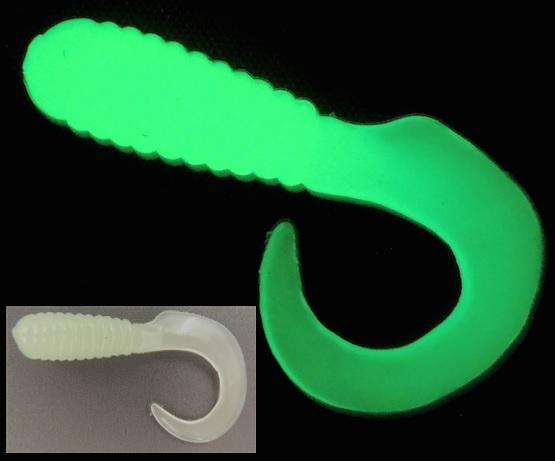 D.C. 3' SOLAR POWER GRUB(10)GLOW STICK (luminous green glow) - Gunarama