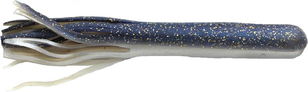 D.C. 5-1/2' LAKE MONSTER TUBE CRYSTL MNW (blue pearl back/pearl belly) 5PK