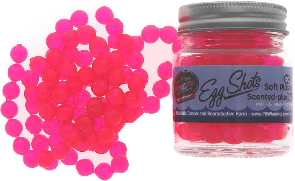 D.C. EGG SHOTS EGGS ANISE HOT PINK made w/Pro-Cure scents 100 eggs per jar - D.C.