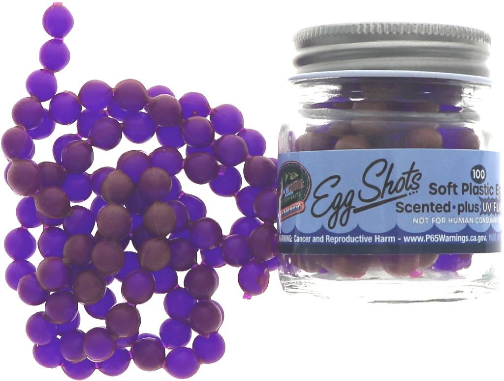 D.C. EGG SHOTS EGGS ANISE CHAMELEON made w/Pro-Cure scents 100 eggs per jar