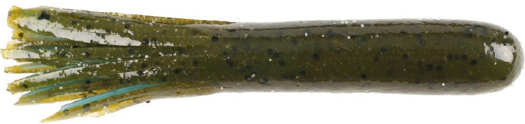 D.C.3-1/2'DBL.DIP TUBES(7)COLUMBIA CRAW (green pumpkin/blue core) - Gunarama