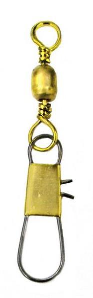 E.CLAW INTERLOCK SWIVEL BRASS SZ 1 (3)
