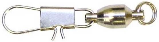 E.CLAW BALL BEARING SWIVEL W/SNAP NIC  0