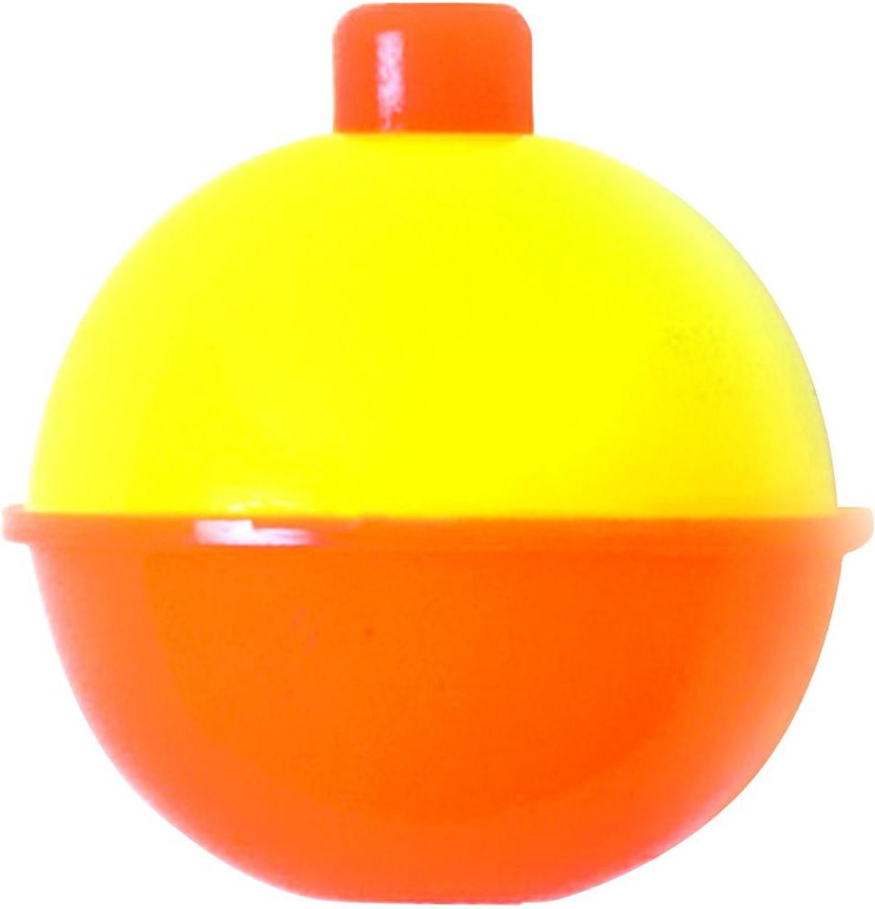 E.CLAW 1-1/2' ORG/YLW SNAP-ON FLOATS (2)