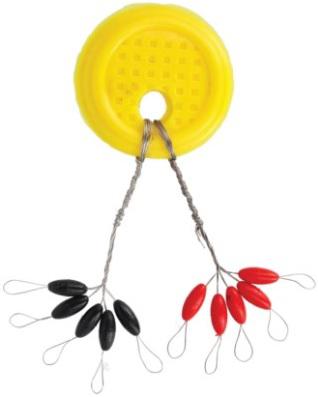 E.CLAW RUBBER BOBBER STOPS 4#-8# (10)