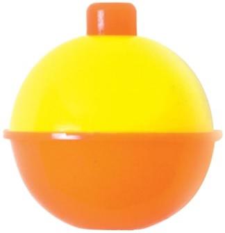 ECLAW 1' ORG/YLW SNAP-ON FLOATS 50PK (MUST BE ORDERED IN MULTIPLES OF 50)