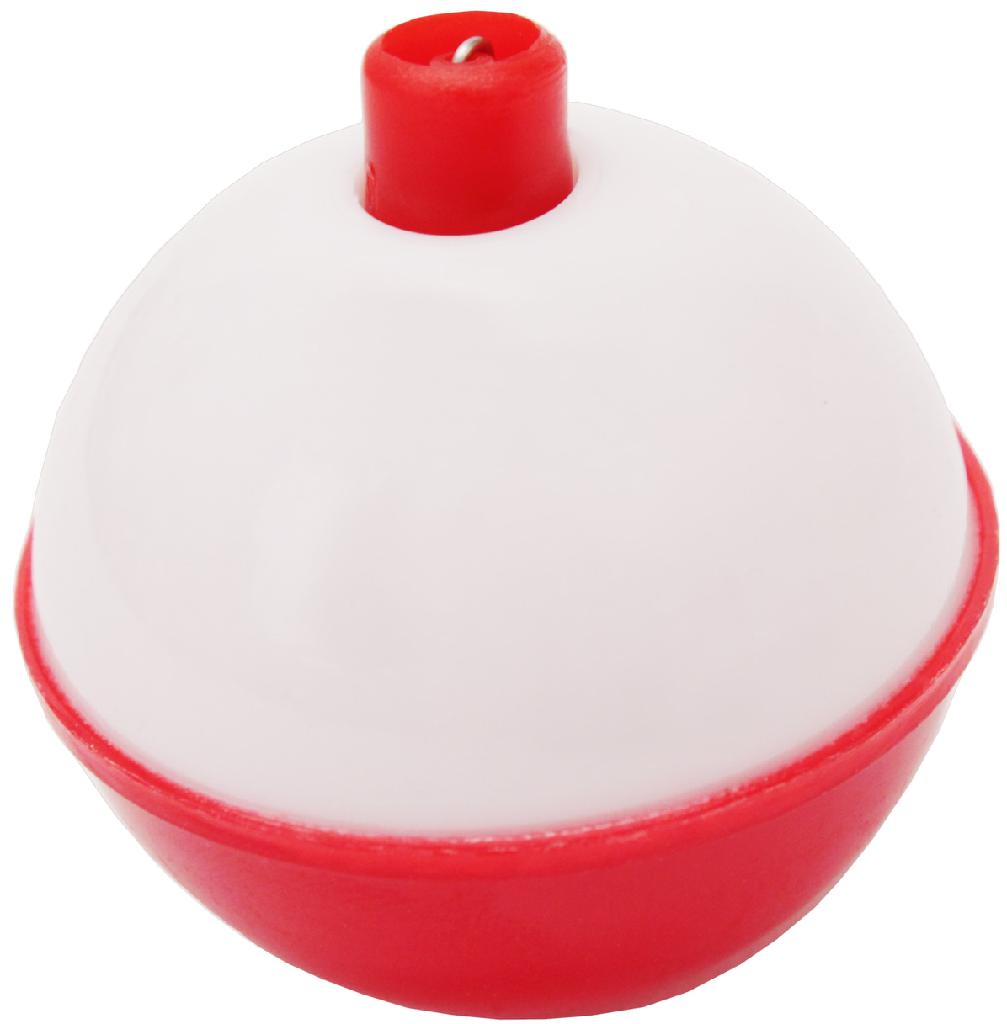 E.CLAW 2' RED/WH SNAP-ON FLOATS 12PK