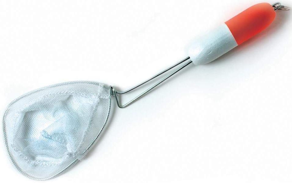 E.CLAW MINNOW DIP NET FLOATING  WHITE