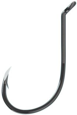 ECLAW TROKAR OCTOPUS HOOK(10) BLACK 2 (Long Shank  Down Point)