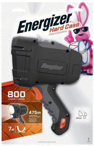 ENERGIZER HARD CASE SPOTLIGHT 500 LUMENS -USES 6 AA BATTERIES