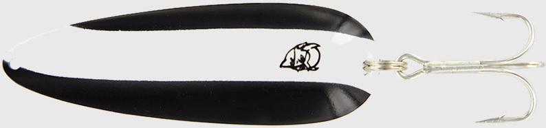 EPPINGER DARDEVLE 1/8 OZ  BLACK/WHITE ST