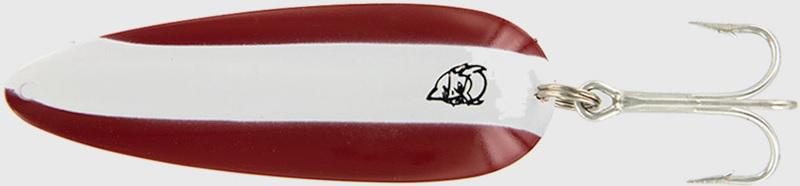 EPPINGER DARDEVLE 1/4 OZ  RED/WHT/BRASS