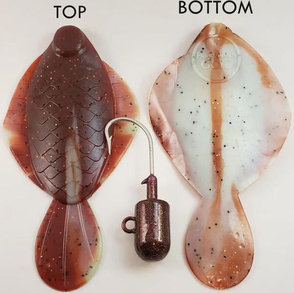 FISHERMAN'S FLOUNDER KIT 4OZ RTBR FLOAT