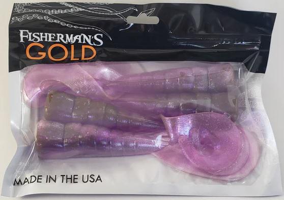 FISHERMAN'S FAT SCAMPI 7' GALAXY 4-PACK