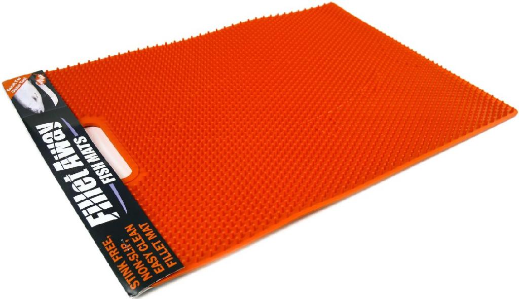 FILLET AWAY FISH MAT 14'X19' ORANGE - Gunarama