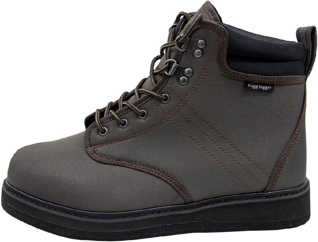 FROGG TOGGS MENS RANA ELITE WADING BOOT- FELT-BROWN-SIZE 11