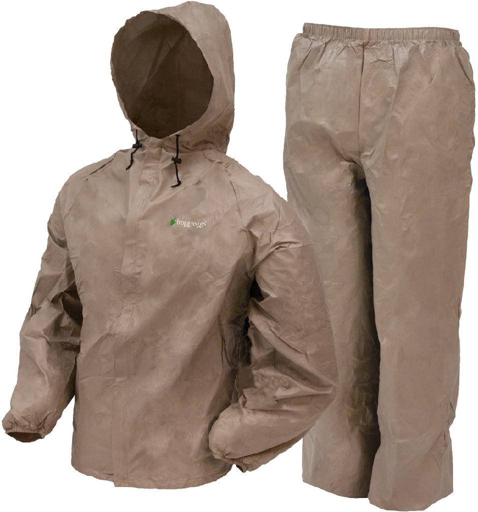 Frogg Toggs Ultra LT Rain Suit Khaki UL12104 : UL12104-04MD