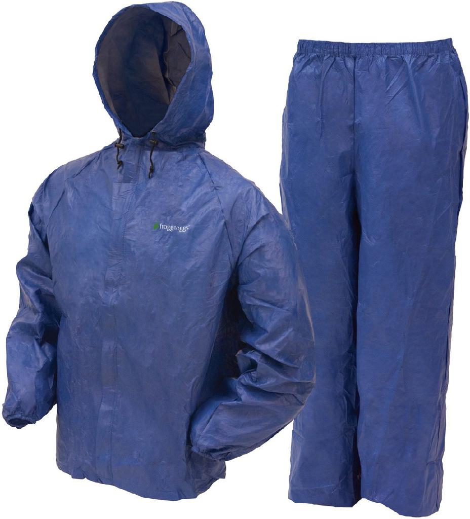 FROGG TOGGS UL12104-12-S Ultra Lite Rain Suit Blue - Frogg Toggs